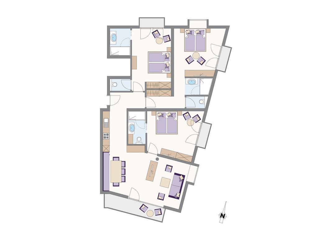 Tschuggmall Appartements Фис Стая снимка